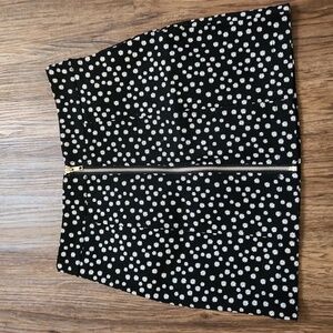 Forever 21 zip up mini skirt